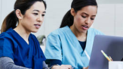 Nurses working together