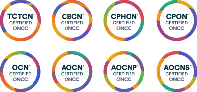 Digital badges for ONCC certifications