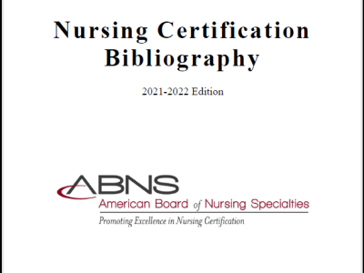 Nursing_Cert_Bibliography