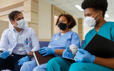 Three nurses